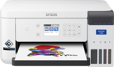 Epson SureColor SC-F100 Dedicated A4 Dye Sub printer