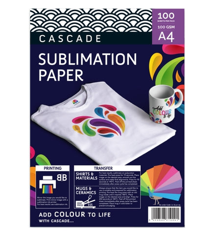 Cascade A4 100GSM Sublimation Paper