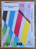A4 Glossy White InkJet Sticker Paper 20s