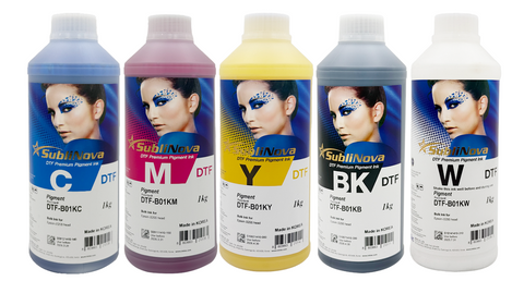 Premium InkTec DTF Pigment Inks for fabric/textile
