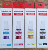 Dedicated pigment ink for use with Canon Maxify MegaTank Printers