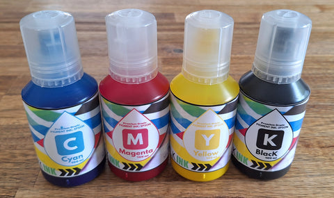 Pigment based ink for use with Epson Ink Tank Printers
